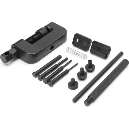Splitter Riveter Riveting Repair Tool Set Motorcycle Bike Chain Breaker Link REMOVER CHAIN TOOLS CUTTER