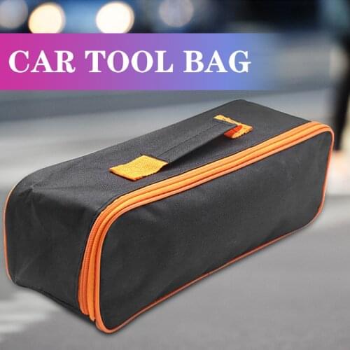 Car Vacuum Cleaner Storage Bag Car Trunk Storage Box Stowing Tidying Car Storage Bag Portable Toolkit Organizer