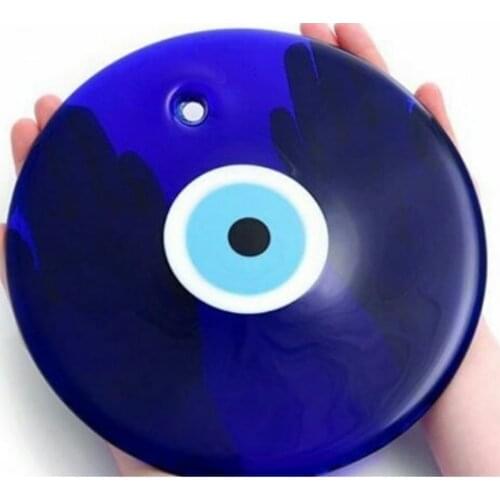 Turkish Decorative Extra Large Evil Eye Glass Bead Big Amulet Wall Hanging 25cm