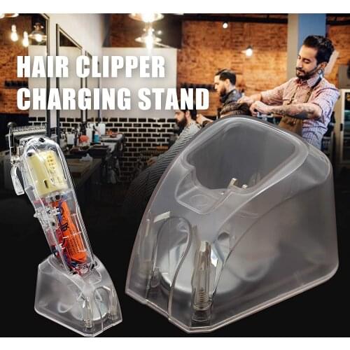 Hair Electric Trimmer Charging Stand Dock Storage Charging Station Cradle Fits For Wahl Clipper Magic Clips Senior Haircut Tool
