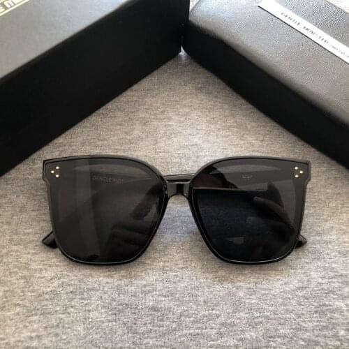 2020 Brand New Korea Design Sunglasses Women Popular GM Big Frame Sunglasses Men Vintage Sun glasses Classic Three Dots HER