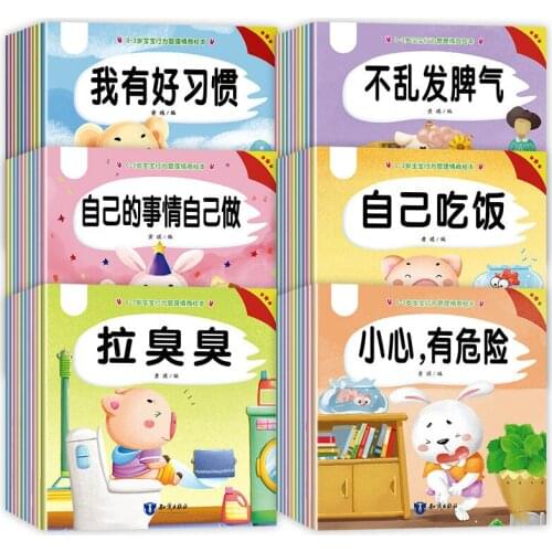 60Pcs/Set 3-6 Years Old Baby Story Book Childrens Enlightenment Early Education Books Kindergarten Picture Book Livros Libro