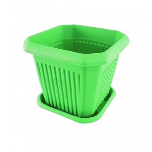 SAMPURHCASE Flower Pot Square Original/Color 4 no 4 LT 23162S