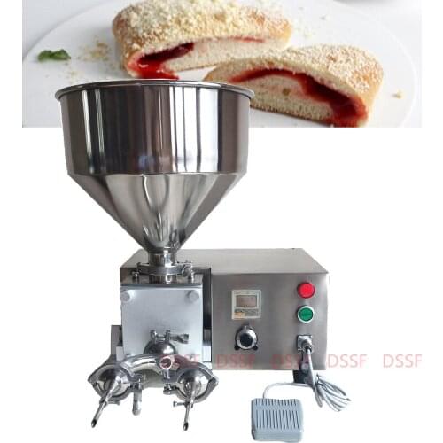 Deluxe Churro Filler Filling Chocolate Jam And Cream Used For Bread Cake Puff Filler Making Machine