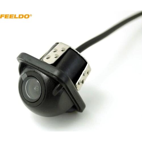 FEELDO 1Set Universal Waterproof Clip-Ring Backup Rear View Camera Reversing Car Camera #FD1927
