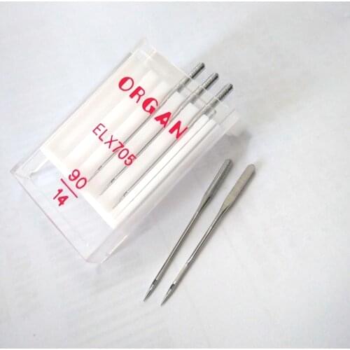 ORGAN NEEDLE ELx705 705 2022 GOOD FOR COVER-OVERLOCK 1 LOT = 1PACK =5PCS