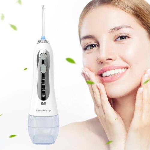 300ML Oral Irrigator Portable Water Dental Flosser 3mode Electric Teeth Cleaner USB Rechargeable Dental Irrigator Teeth Cleaning