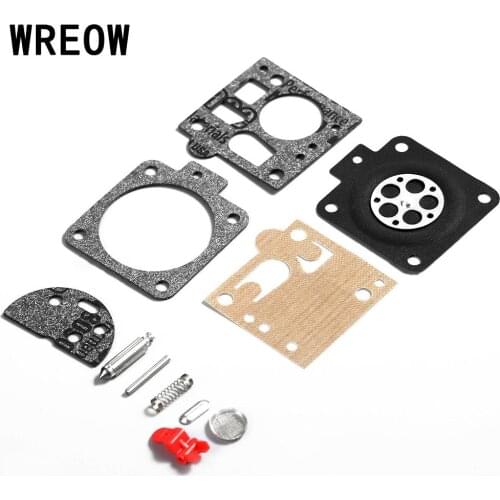 1Set Carburetor Carb Rebuild Repair Kit Set With Gasket For MS380 MS381 038 066 Replace 1119 007 1062 Power Tool Parts