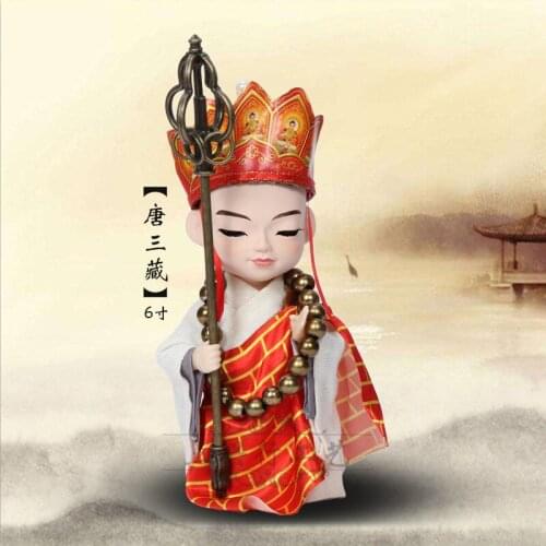 Chinese traditional culture live puppet doll Chinese gift personalized creative crafts