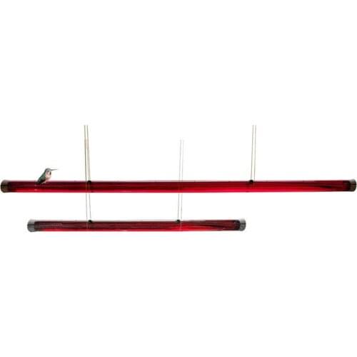 Outdoor Hummingbird Feeder Tube Transparent Feeding Pipe Easy To Use Hanging Food Dispenser Pipe Bird Feeder Tunnel 40/60cm