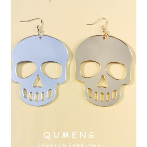 QUMENG Women's Gold Earrings