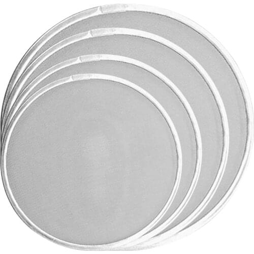 Stainless Steel Splatter Screen Mesh Pot Cover Silver Oil Frying Pan Cooking Tools Kitchen Accessories Size 19/21/23/25cm 1PC