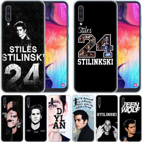 Luxury Silicone Case Teen Wolf Dylan Obrien for Samsung Galaxy A50 A70 A80 A40 A30 A20 A10 A20E A2 CORE A9 A8 A7 A6 Plus 2018