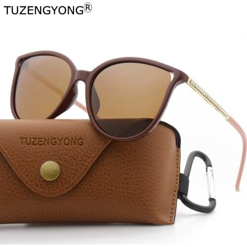 TUZENGYONG Womens Cat Eye Sunglasses