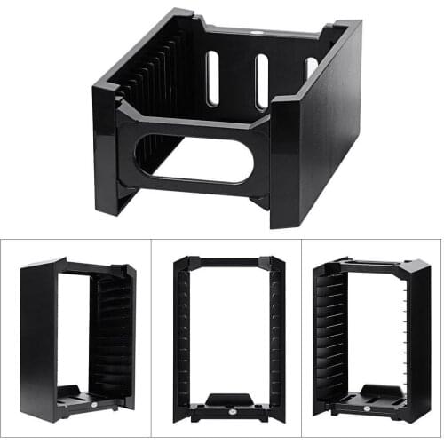 Tower Vertical Stand & 12Pcs Game Dis Storage + Dual Controller Charger Dock Charging Station for PS4 Slim Pro XboxOne S Console