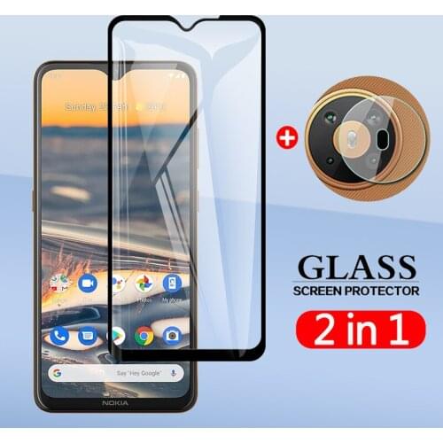 2 In 1 Back Camera Lens Film & Screen Protector Protective Tempered Glass For Nokia 5.3 Nokia5.3 6.55"