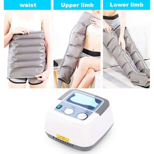 Air Wave Pressure Massager Continuous Compression Circulator Leg Arm Waist Leg Massageing Machine Muscles Relaxed Recovery Devic