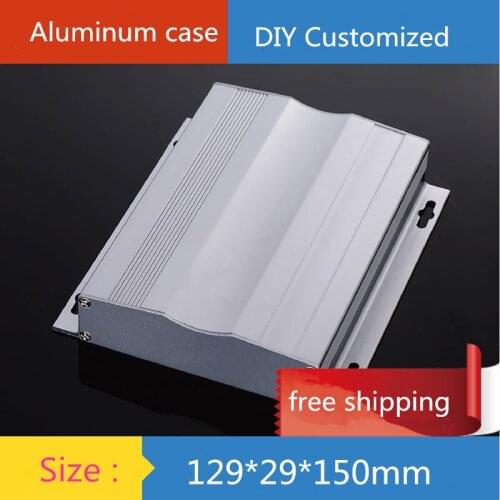 KYYSLB Case 129*29*150mm Mini Aluminum Amplifier Chassis/Electronics Instrument Case Receiver Housing AMP Enclosure Case DIY Box