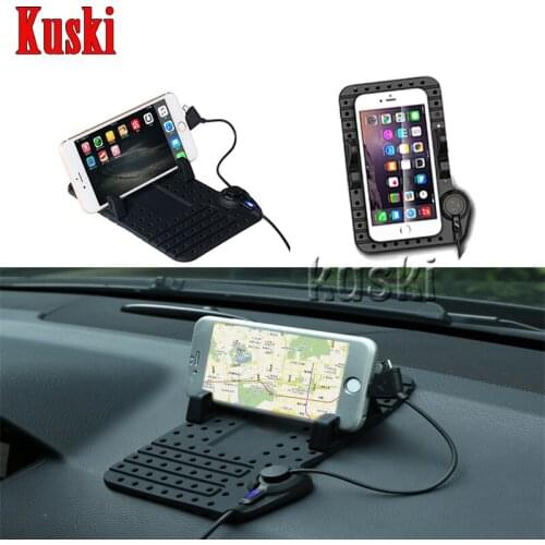 Car Anti-skid Pad Phone Holder Charger For BMW E46 E39 E90 E60 E36 F30 F10 E34 X5 E53 E30 F20 E92 E87 M3 M4 M5 X5 X6 Accessories