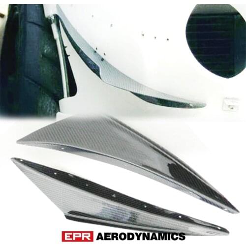 Car-styling For Mitsubishi Evolution EVO 6 Carbon Fiber Front Bumper Canard