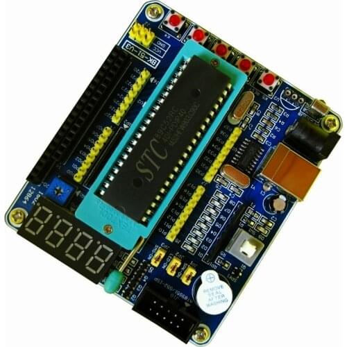 Free Shipping STC89C52RC Minimum System Board MCU Development Board for Smart Car