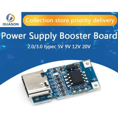 Fast charging qc20/3.0 typec bus base decoy inducer main board 5V 9V 12V 20V power supply booster board