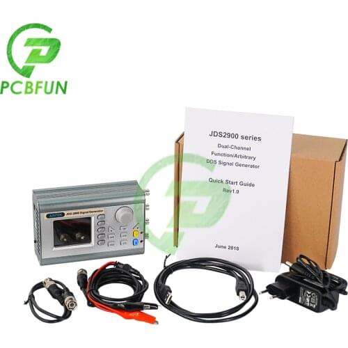 Function Arbitrary Waveform Generator Signal Source Dual Channel Frequency Meter JDS2900-50M 50MHz DDS Signal Generator