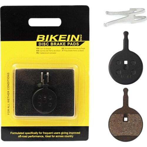 2 Pairs Cycling MTB Bike Resin Hydraulic Disc Brake Pads For AVID BB5 Line Pulling Disc Brake Mountain Outdoor Bike Parts