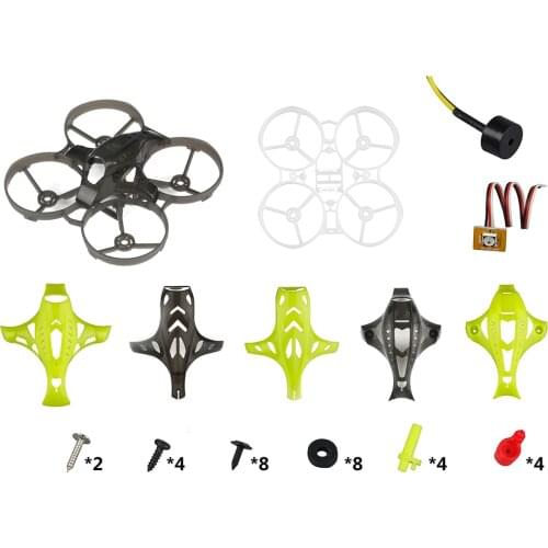 LDARC ET75 74mm 3S Cinewhoop Frame Kit with 6 Canopy for 1540 Propeller for FPV Camera Racing Drone Quadcopter