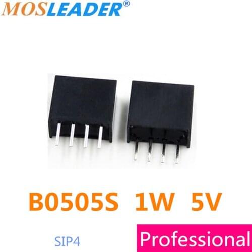 Mosleader DIP B0505S-1W B0505S SIP4 1W 5V 100PCS B0505 DC-DC 5V Power module High quality