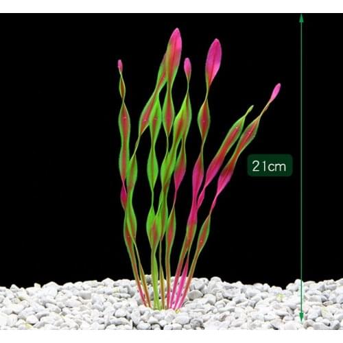 Plastic Aquarium Decorative Simulation Seaweed Protection Materials Aquarium Decorative Accessories