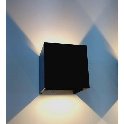 Adjustable Led Wall Light IP65 Cube Porch Lights Outdoor Wall Led Lamps Modern Sconce Wall Mounted Lamp Beam Angle Waterproof