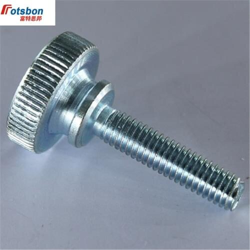 M3 Knurled Thumb Screw With Collar With Knurling Screws Manual Adjustment Screws Bolt Knukles Tornillos Parafuso Tornillo DIN464
