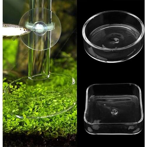 High quality Aquarium Tank Shrimp Feeding Food Dish Tray Accessories Pond