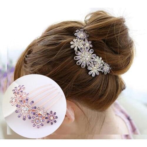 New Fashion Hair Accessories for Women Girls Sweet Flower Petal Hair Clips Barrette Hair Styling Hairpin Headwear Hair Ornament