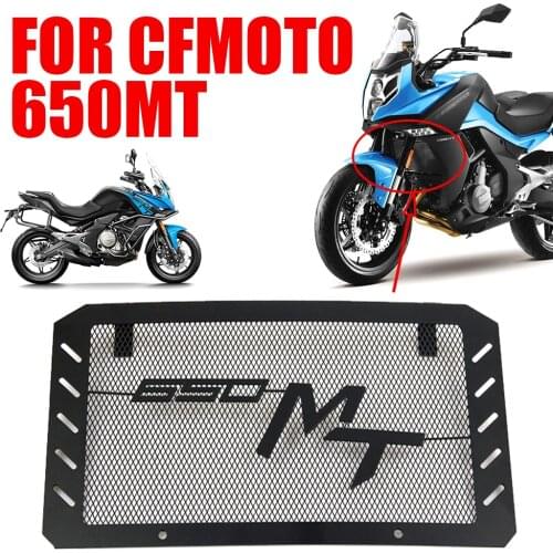 For CFMOTO 650MT CF 650 MT 650-MT Radiator Grille Guard Stainless Steel Motorcycle Protector Cover Motor bike