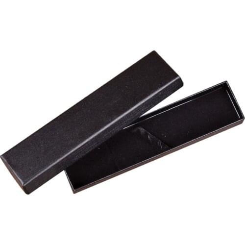 10pcs/set Black Color Pen Box Wholesale Gift Pen Box Paper Gift Box Packaging Wholesale Stationery Packaging