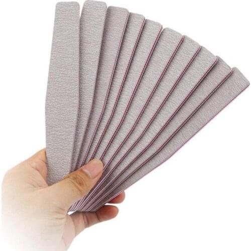 10 Pcs Nail Art Sanding Buffer Buffing Manicure Acrylic Gel Files Grit Size 100/180