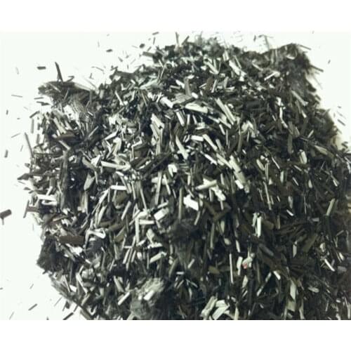 2mm / 5mm / 8mm / 10 mm weight: 500g Carbon Fiber Chopped Wire Forged cut short Fibre Filament Debris Fragment Chippings