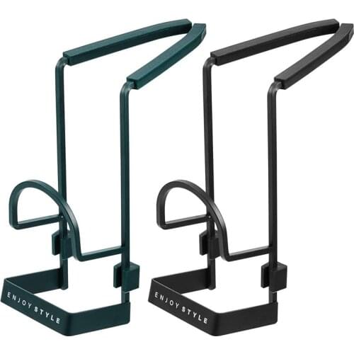 2 Pieces Sink Caddy Sink Sponge Holder, Small Kitchen Bathroom Metal Organizer Liquid Drainer Faucet Rack for Kitchen