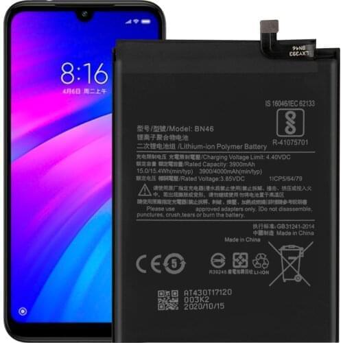 BN46 Battery For Xiaomi Redmi Note 8 Note 8T Battery Replacement Repair Part