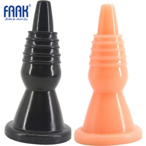 Prostate Massage Simulated Phallus Female Masturbator Posterior Chamber Anal Expander Dildo Anal Sex Toys For Couple New FAAK39