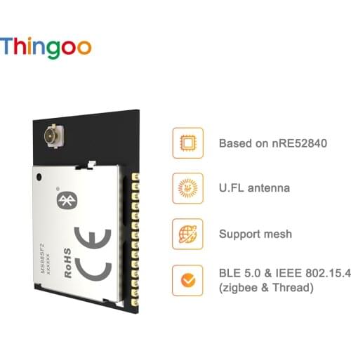 Wireless Serial to Bluetooth nRF52840 Module Selection Anti-lost Device 2.4G 5.0 Data 3D glasses and gaming controller