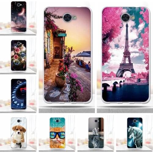 For Huawei Y7 Case Cover For Huawei Nova Lite Plus Case Soft Silicone 3d Painted Back Cover For Huawei Y7 Nova Lite+ Phone Case