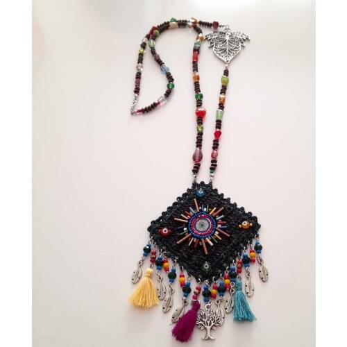 Goodtime Long Necklace Women Handmade Jewelry