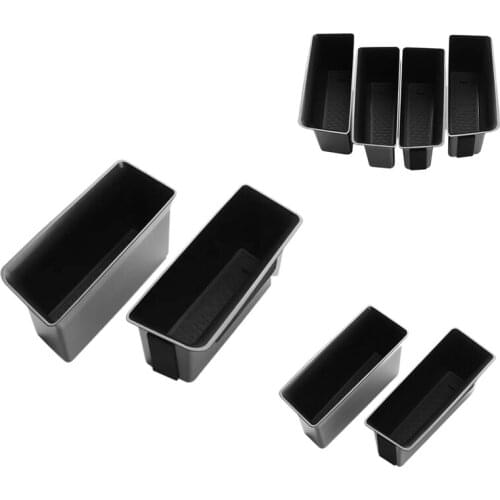 For Golf 8 MK8 2020 Car Door Armrest Storage Box Container Holder Stowing Tidying Storage Boxes