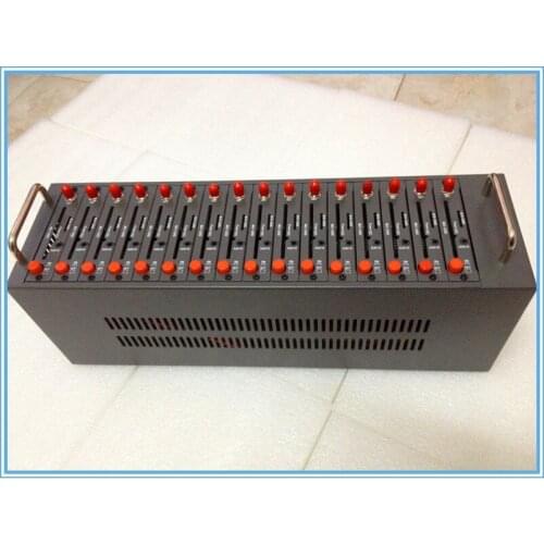 16 ports gsm modem Wavecom Q2303 send bulk sms modem