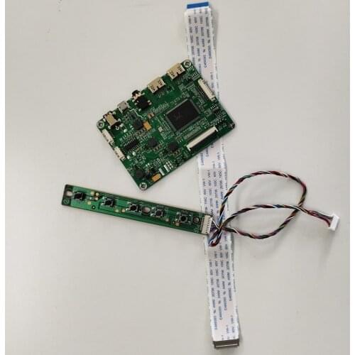 Kit EDP HD LED 2 HDMI LCD DRIVER For B133HAN02.1/B133HAN02 Display Monitor 1920x1080 Controller Board mini Screen Panel 13.3"