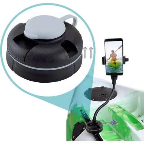 Canoe Kayak Star Mount Base Inflatable Boat Sea Fishing Rod Support Holder Pole Rack Mount Base Tackle Fishing Kit Accessories