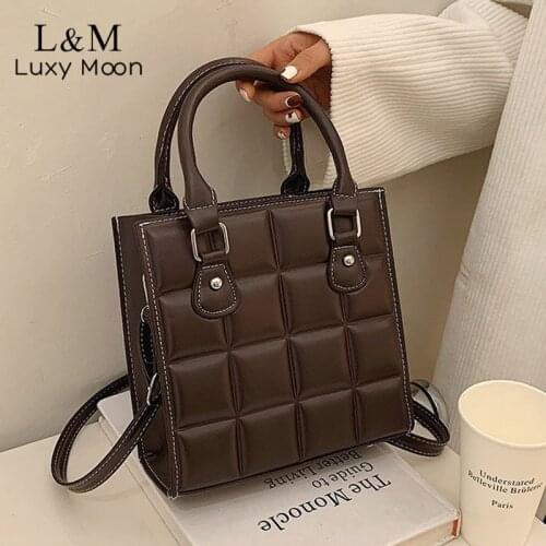 Summer Retro Bag 2021 Fashion Women Crossbody Bag Female Solid PU Leather Crossbody Bags Quality PU Leather Trend Handbag X294H